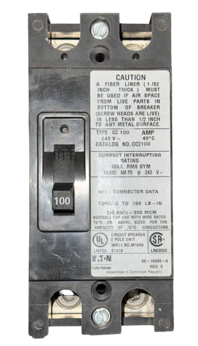 CC2100 - Eaton - Circuit Breaker