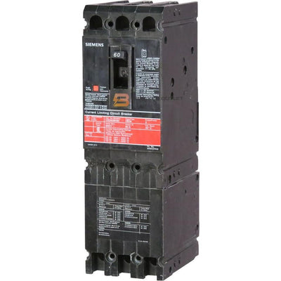 CED63B090 - Siemens 90 Amp 3 Pole 600 Volt Bolt-On Molded Case Circuit Breaker
