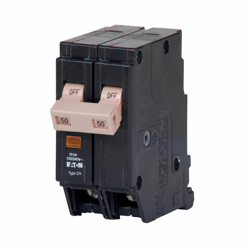 CHF250 - Eaton Cutler-Hammer 50 Amp 2 Pole 240 Volt Plug-In Molded Case Circuit Breaker