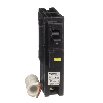 CHOM115GFI - HomeLine 15 Amp 1 Pole 120 Volt Plug-In Circuit Breaker