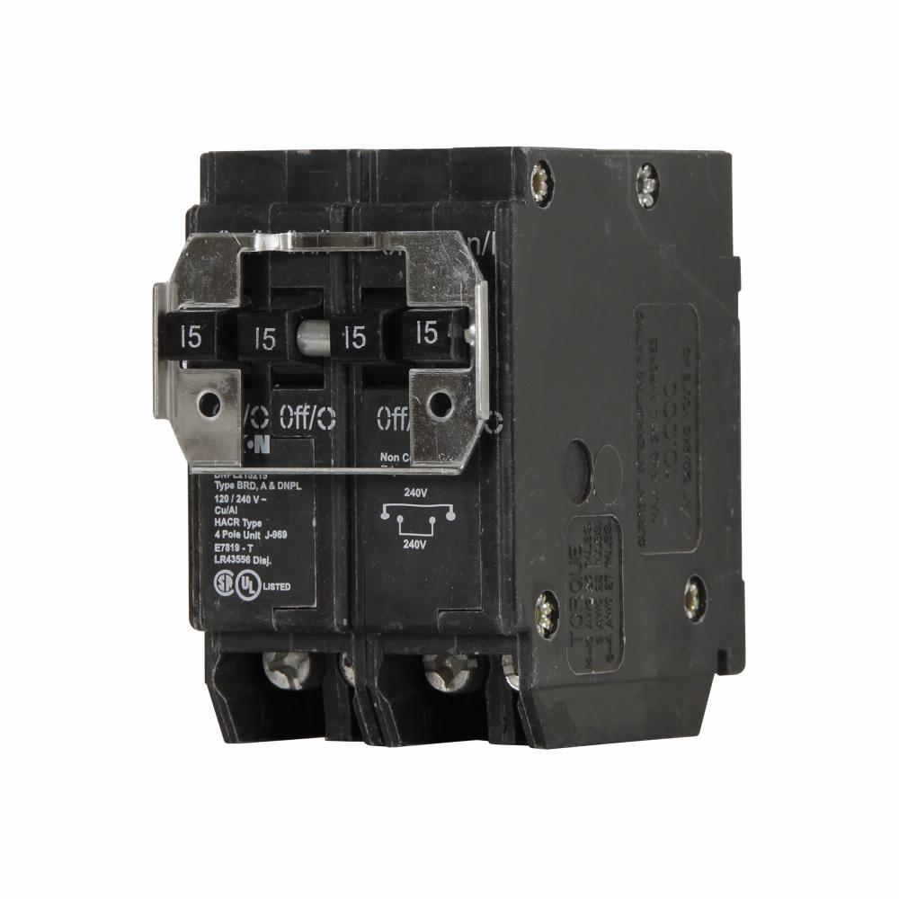 DNPL215240 - Eaton - 15 / 40 Amp Quad Circuit Breaker