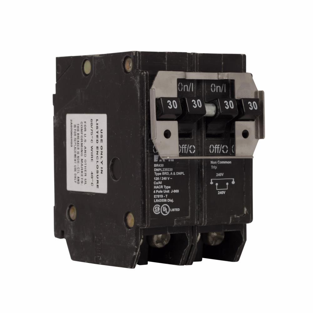 DNPL230230 - Eaton - 30 Amp Quad Circuit Breaker