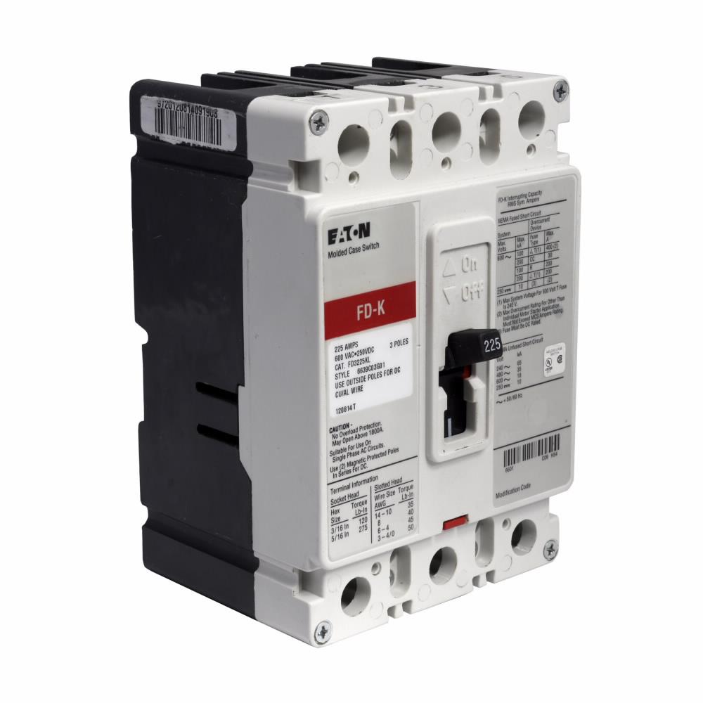 FD3225K - Eaton - Molded Case Switch