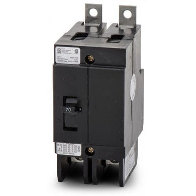 GBH2070 - Eaton Cutler-Hammer 70 Amp 2 Pole 600 Volt Molded Case Circuit Breaker