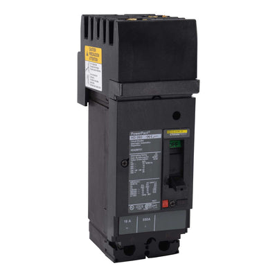 HDA260154 - Square D 15 Amp 2 Pole 600 Volt Plug-In Molded Case Circuit Breaker
