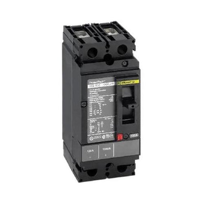 HDL26040 - Square D 40 Amp 2 Pole 600 Volt Plug-In Molded Case Circuit Breaker