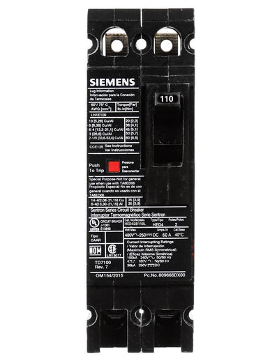 HED42B110L - Siemens - Molded Case