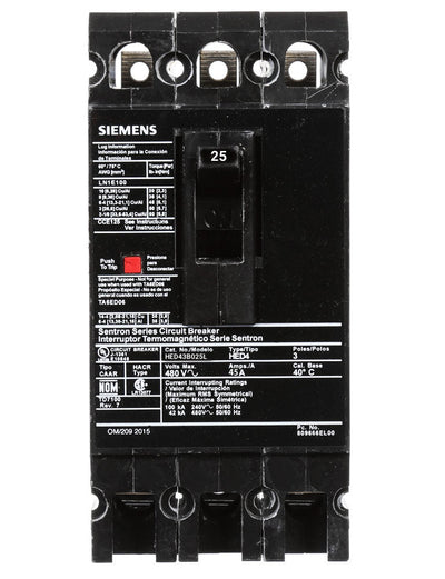 HED43B025L - Siemens - Molded Case