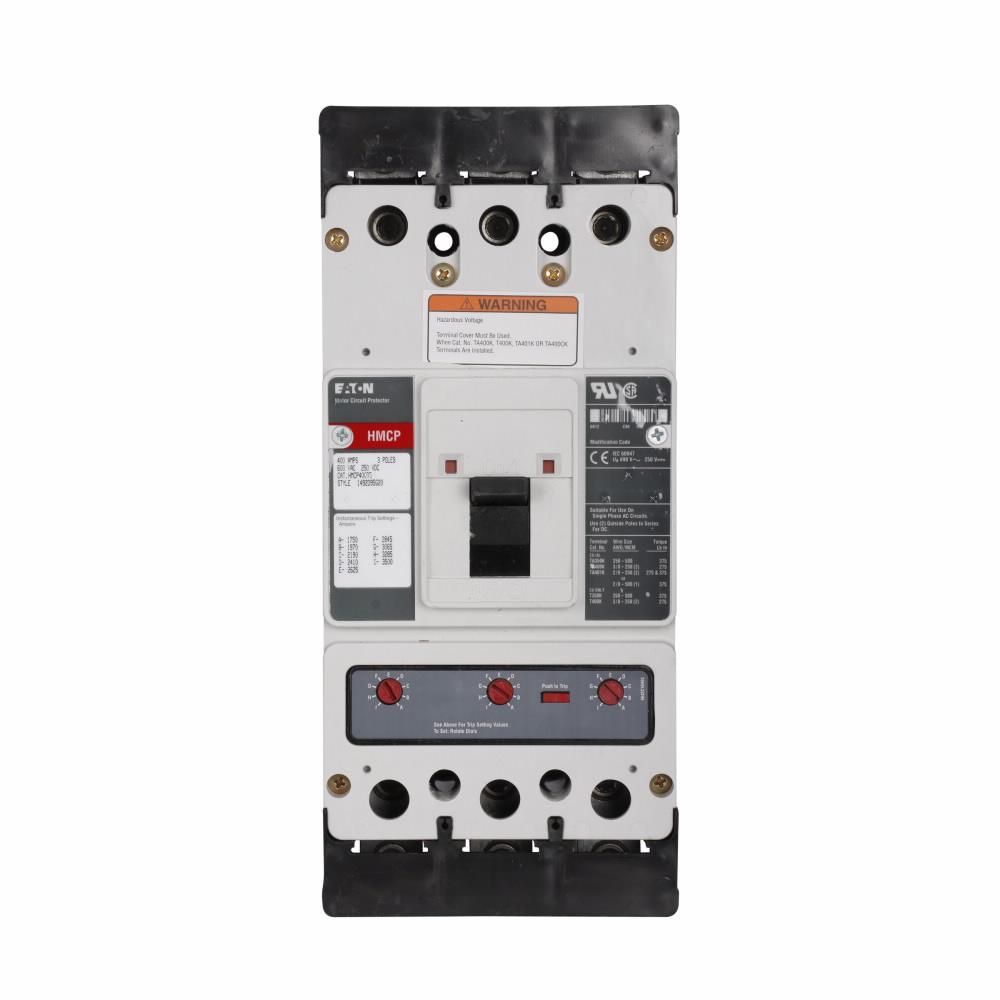 HMCP400F5C - Eaton - Molded Case Circuit Breaker