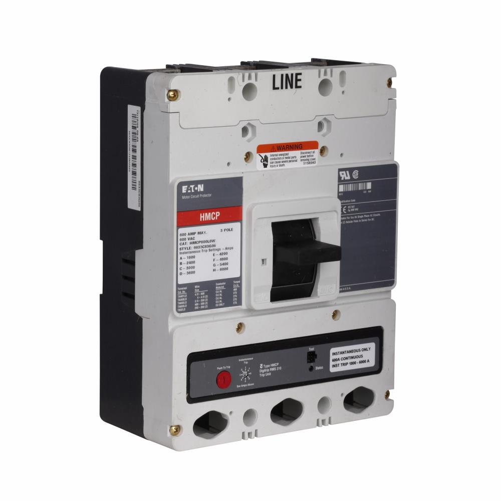 HMCP600L6C - Eaton - Molded Case Circuit Breaker