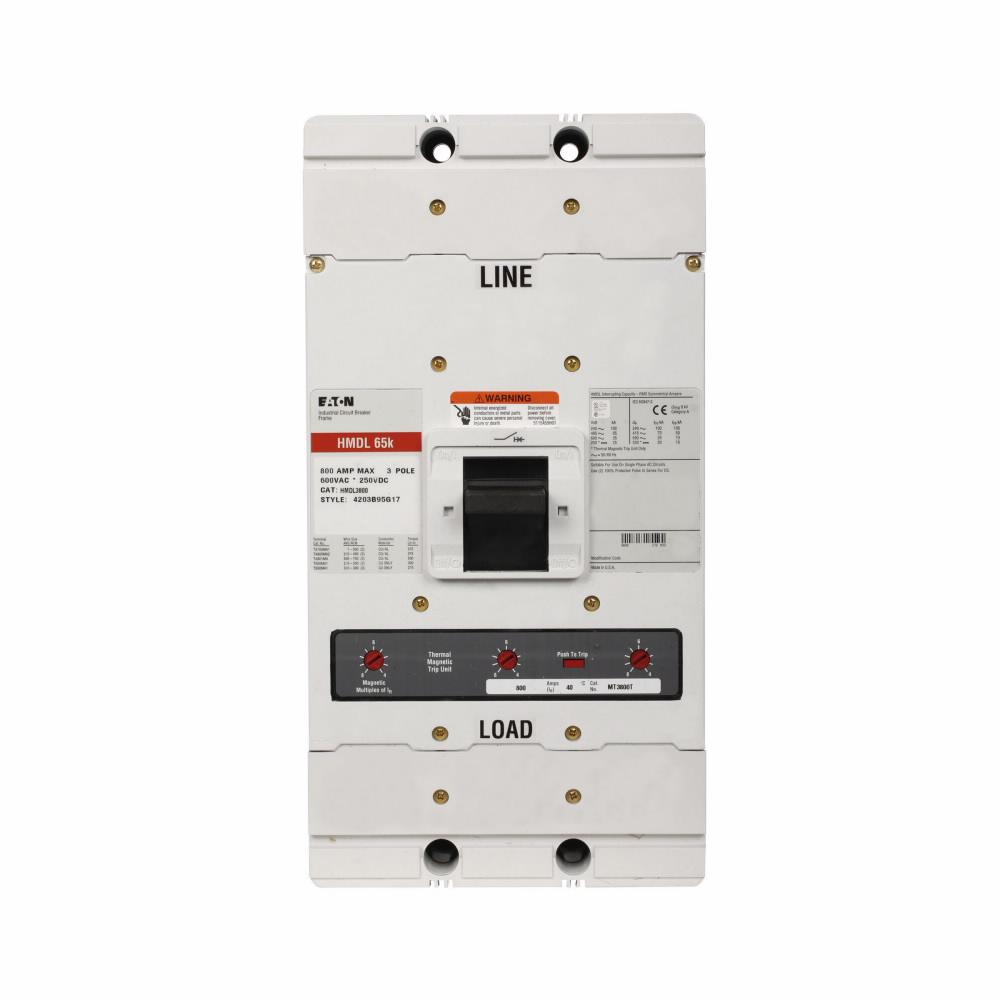 HMDL3800X - Eaton Molded Case Circuit Breaker