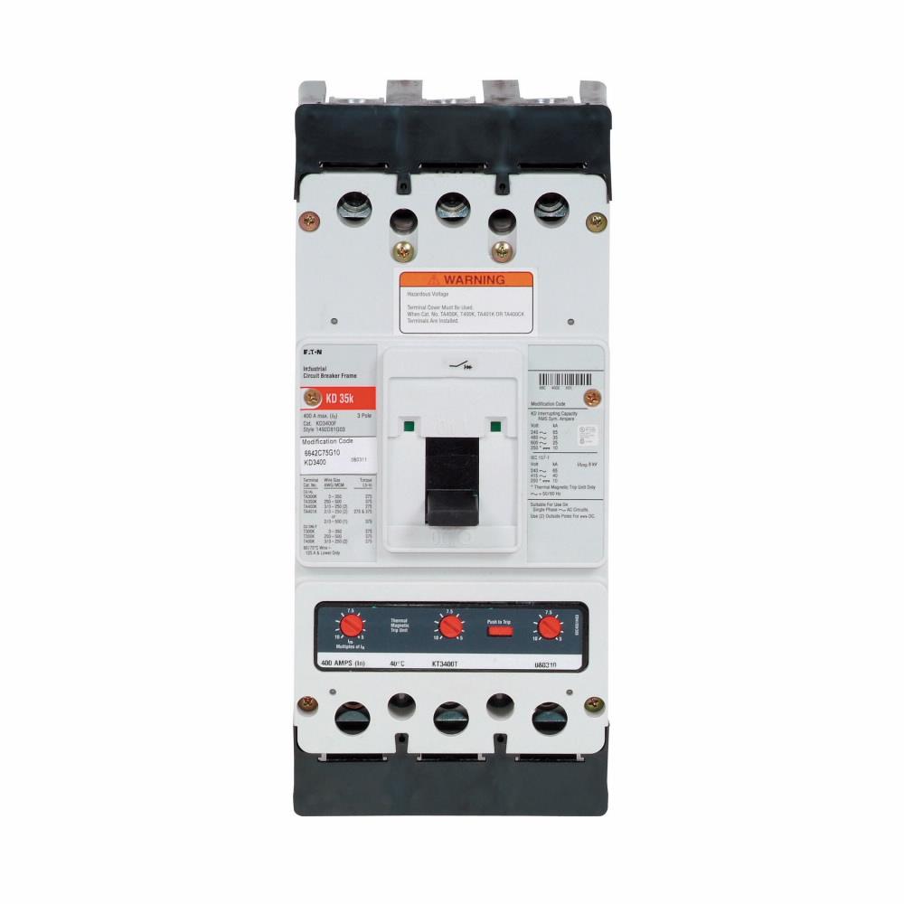 KD3400Y - Eaton Molded Case Circuit Breakers