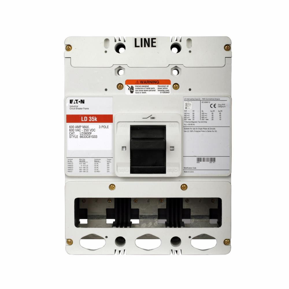 LD3600F - Eaton - Molded Case Circuit Breaker