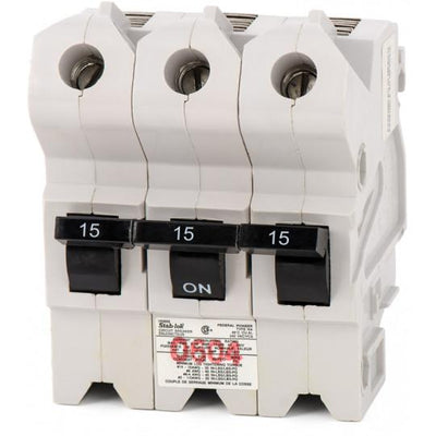 NA3P15 - Federal Pioneer 15 Amp 3 Pole Circuit Breaker