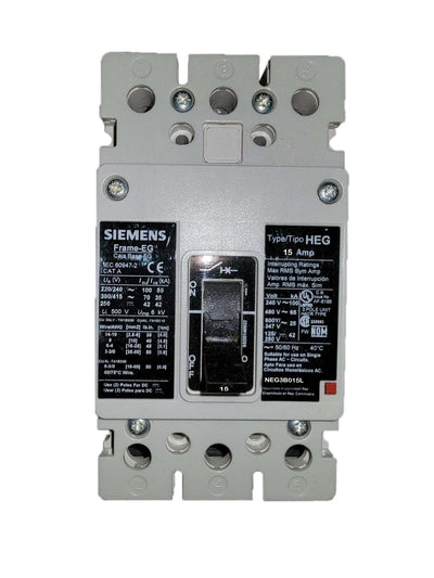 NEG3B015L - Siemens - Molded Case
