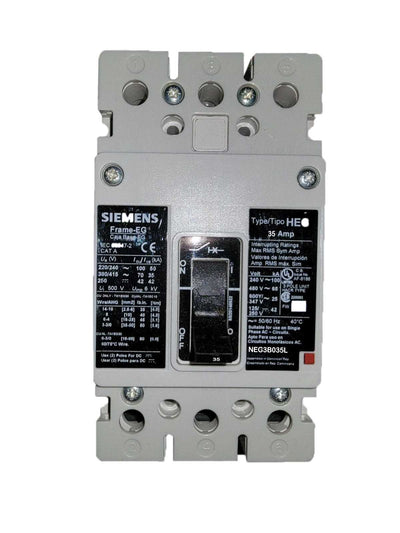 NEG3B035L - Siemens - Molded Case
