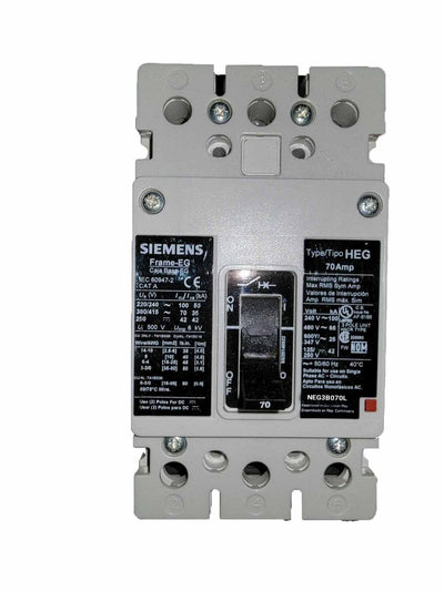 NEG3B070L - Siemens - Molded Case

