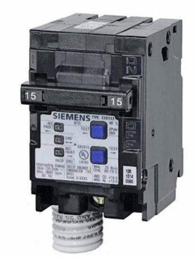 Q215AFC - Siemens 15-Amp Double Pole 120-Volt Combination Type AFCI Circuit