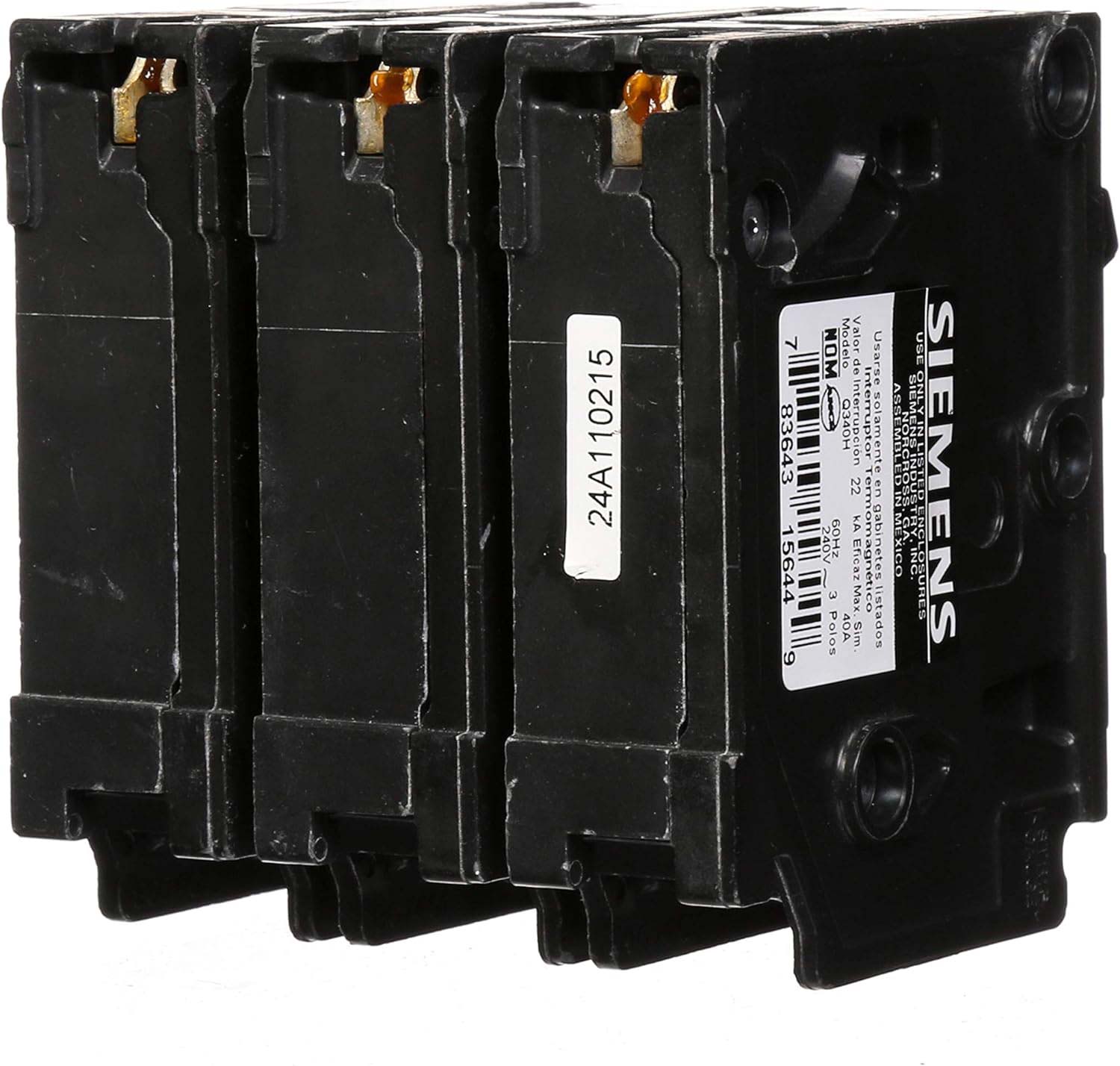Q340H - Siemens - 40 Amp 22kA Case Circuit Breaker