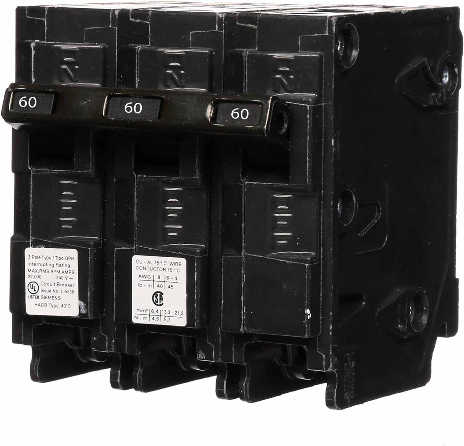 Q360H - Siemens - 60 Amp 22kA Circuit Breaker