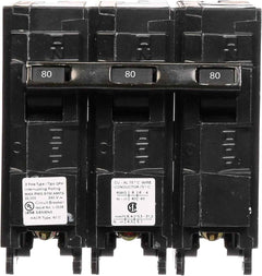 Q380H - Siemens 80 Amp 3 Pole 240 Volt Molded Case Circuit Breaker