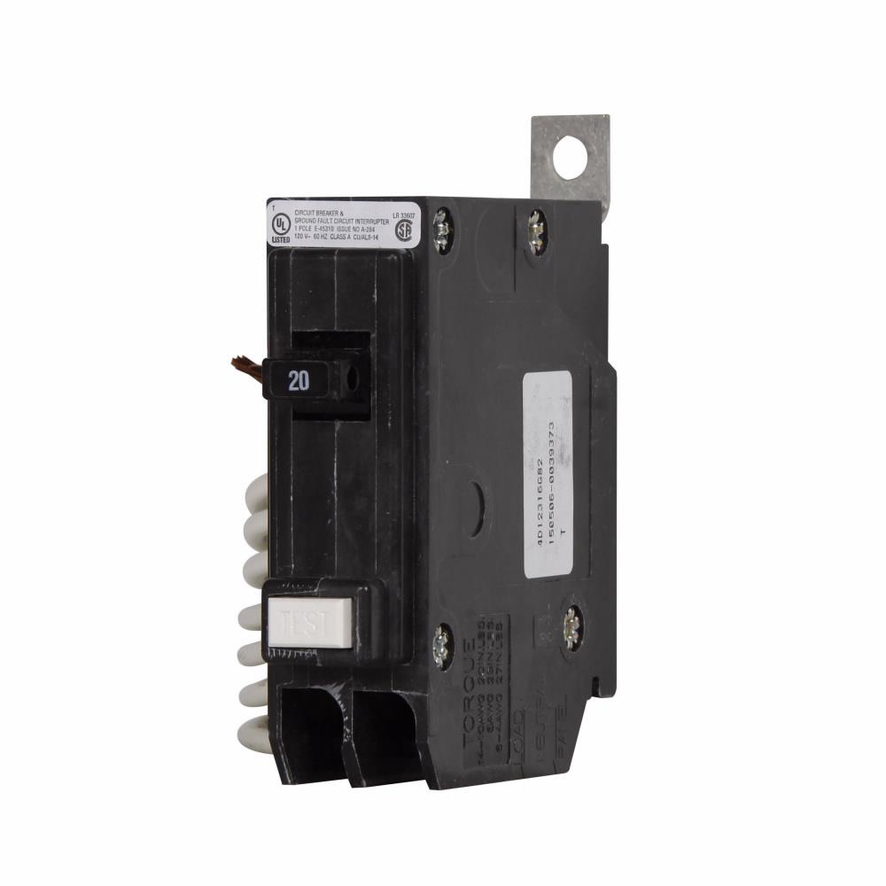 QBHGFT1020 - Eaton - 20 Amp Ground Fault Circuit Breaker