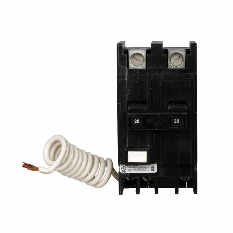 QCGF2020 - Eaton Cutler-Hammer 20 Amp 2 Pole 240 Volt Molded Case Circuit Breaker