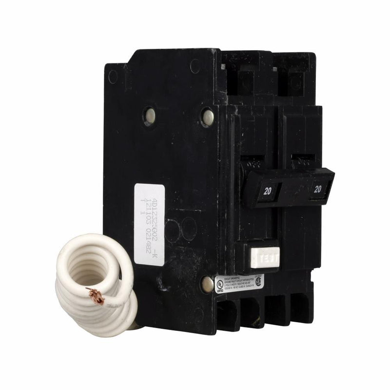QCGF2020 - Eaton Cutler-Hammer 20 Amp 2 Pole 240 Volt Molded Case Circuit Breaker