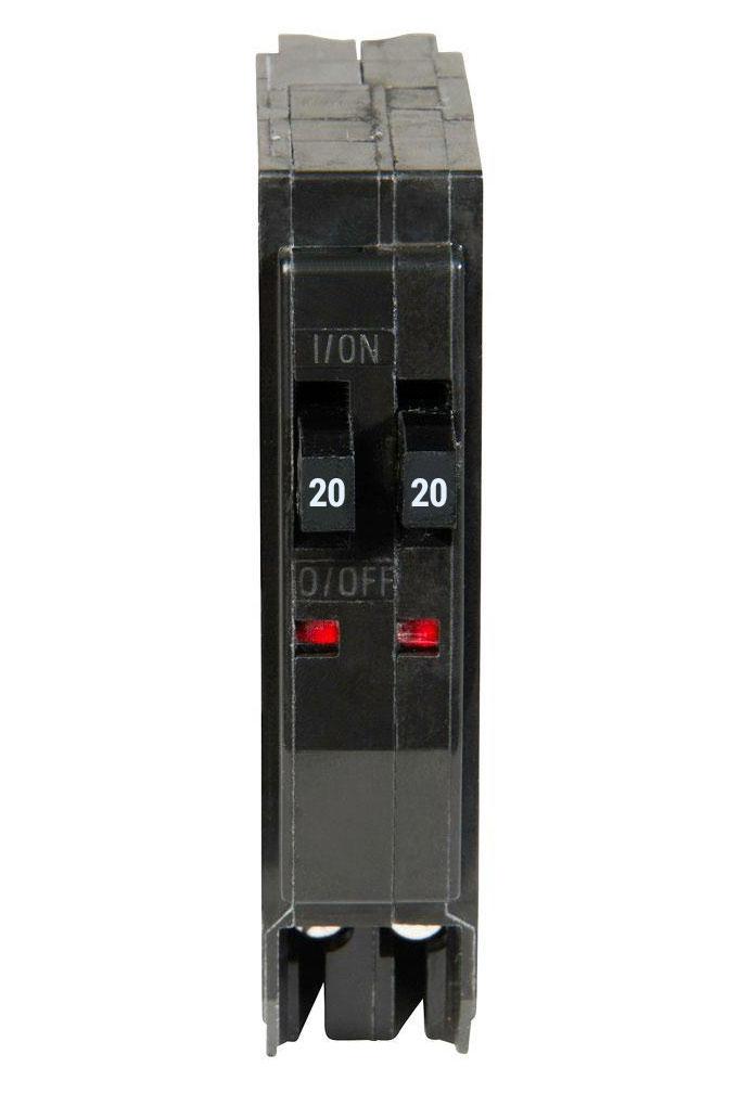 Square D QO2020 1 Pole Twin 20 Amp 120V Plug In Tandem Breaker W# W Square D QO2020 1 Pole Twin 20 Amp 120V Plug In Tandem Breaker W# W