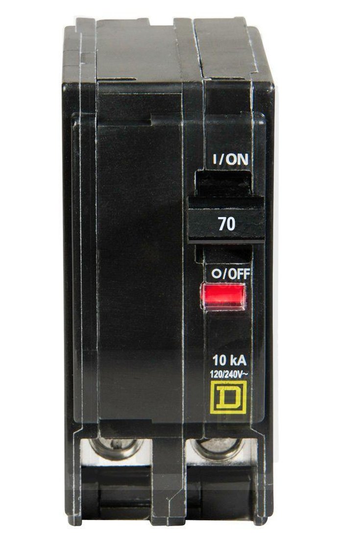 QO270 - Square D 70 Amp Double Pole Circuit Breaker