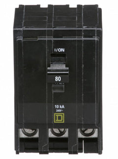 QO380 - Square D 80 Amp 3 Pole Circuit Breaker
