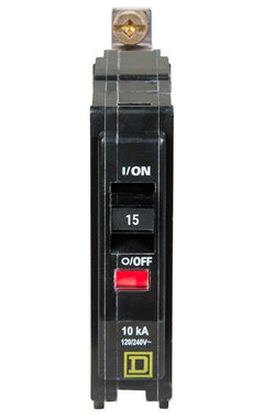 QOB115 - Square D 15 Amp Single Pole Bolt-On Circuit Breaker
