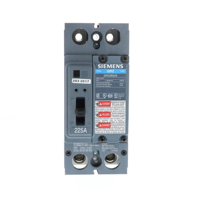 QR22B225 - Siemens 225 Amp 2 Pole 240 Volt Bolt-On Molded Case Circuit Breaker