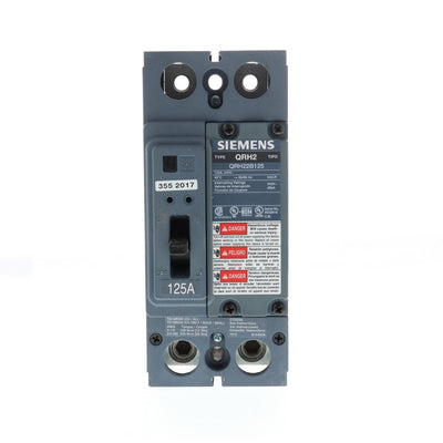 QRH22B125 - Siemens 125 Amp 2 Pole 240 Volt Bolt-On Molded Case Circuit Breaker