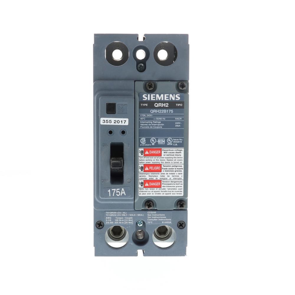 QRH22B175 - Siemens - Molded Case Circuit Breaker