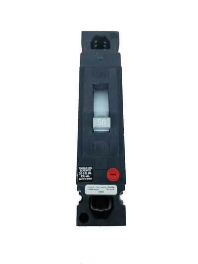 TEB111050 - GE 50 Amp 1 Pole 120 Volt Molded Case Circuit Breaker