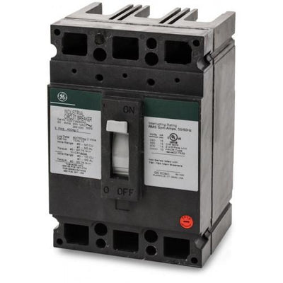 TED136080 - GE 80 Amp 3 Pole 600 Volt Molded Case Thermal Magnetic Circuit Breaker
