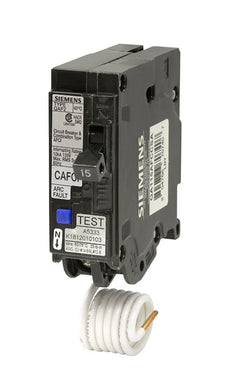 QA115AFCCSA - Siemens 15 Amp Single Pole Combination AFCI Circuit Breaker